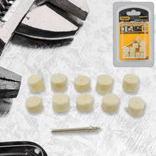 Rotary Tool Accessory Wool Felt Polishing Pad Felt (11 Pcs Set) - justgrabit.in | Just Grab It