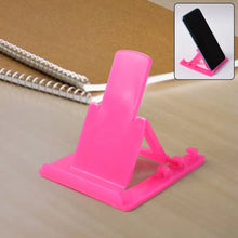 Adjustable Foldable Plastic Mobile Phone Stand Holder (1 Pc) - Justgrabit Inc.