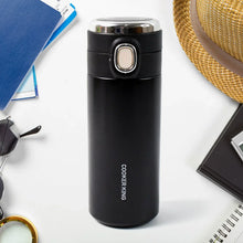 Stainless Steel Insulated Vacuum Bottle With Insulated Cap Lock (350ml) Approx - Justgrabit Inc.
