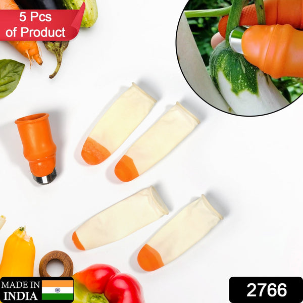 5 - Piece Vegetable Thumb Cutter Set with Sharp Blades - justgrabit.in | Just Grab It