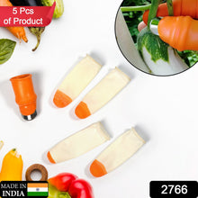 5 - Piece Vegetable Thumb Cutter Set with Sharp Blades - justgrabit.in | Just Grab It
