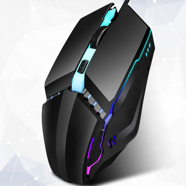 USB Wired Mouse, Ergonomic Design Gaming Mouse (1 Pc) - justgrabit.in | Just Grab It