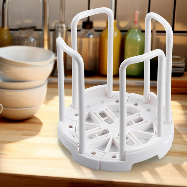 Plastic Bowl Holder Bowl Organizer Drain Rack (1 Pc) - justgrabit.in | Just Grab It
