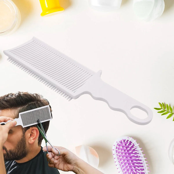 Ergonomic Flat Top Fading Clipper Comb Hair Care Styling | Brushes & Combs (1 Pc), Hair accessories - justgrabit.in | Just Grab It