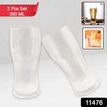 Apex Vista Unbreakable Pitcher Glass Set – 350 ML (Approx) | 2 - Piece - Justgrabit Inc.