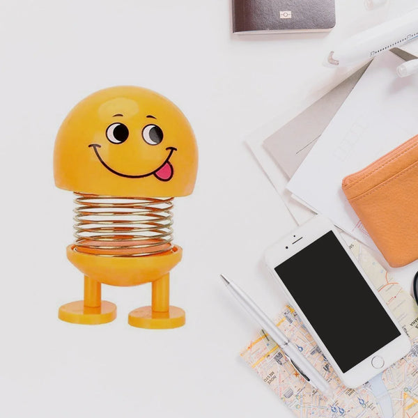 Smiling Face, Spring Doll Toy (1 Pc) - justgrabit.in | Just Grab It