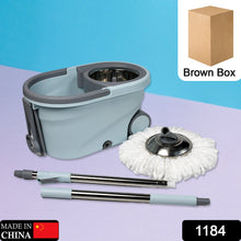 Quick Spin Cleaning Mop with Bucket - justgrabit.in | Just Grab It