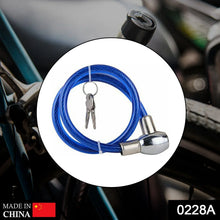 Multipurpose Cable Lock for Bike, Luggage, Steel Keylock, Anti - Theft - Justgrabit Inc.