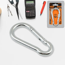 Snap Hook With Screw - Stainless Steel Snap Hook Clip Heavy Duty, Carabiner Clip (10×100 MM / 1 Pc) - justgrabit.in | Just Grab It