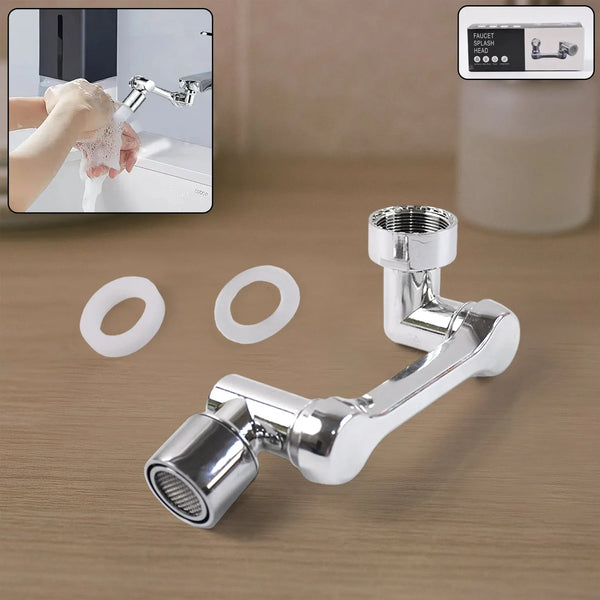 Universal Faucet Extension Splash - Proof Nozzle (1 Pc) - Justgrabit Inc.