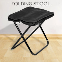 Folding Camping Stool Collapsible Camp Stool Portable Seat Travel Little Stools (1 Pc) - justgrabit.in | Just Grab It