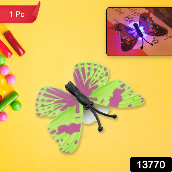 The Butterfly 3D Night Lamp Comes with 3D Illusion Design (1 Pc / Loose) - justgrabit.in | Just Grab It