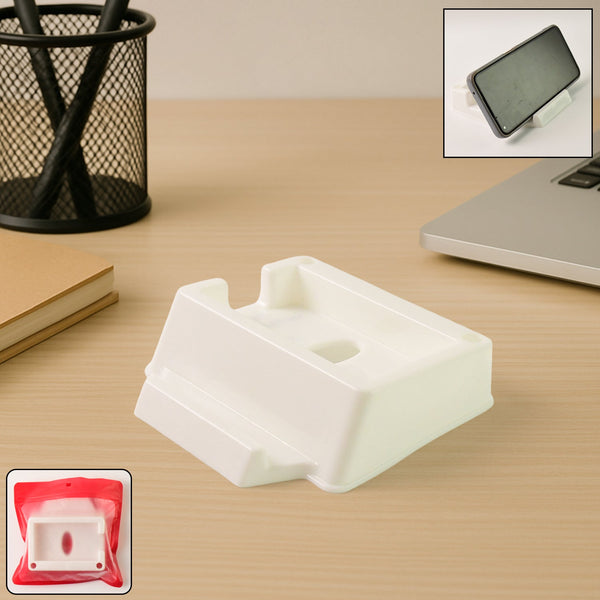Plastic Mobile Phone Stand Holder (1 Pc) - justgrabit.in | Just Grab It