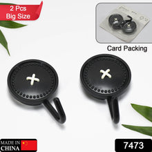 Heavy - Duty Wall Hooks (2 Pcs) for Home Use - justgrabit.in | Just Grab It