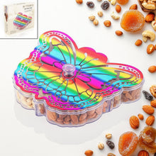Butterfly Shape 4 Compartment Multipurpose Box | Dry Fruit Box (1 Pc) - justgrabit.in | Just Grab It