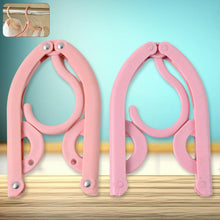 Travel Hangers, Portable Folding Clothes Hangers (1 Pc) - justgrabit.in | Just Grab It