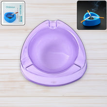 Oblivion Transparent Pueple Plastic Ashtray (1 Pc) - justgrabit.in | Just Grab It