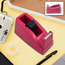 Plastic Tape Dispenser & Cutter for Home, Office & School (1 pc / B Grade) - Justgrabit Inc.