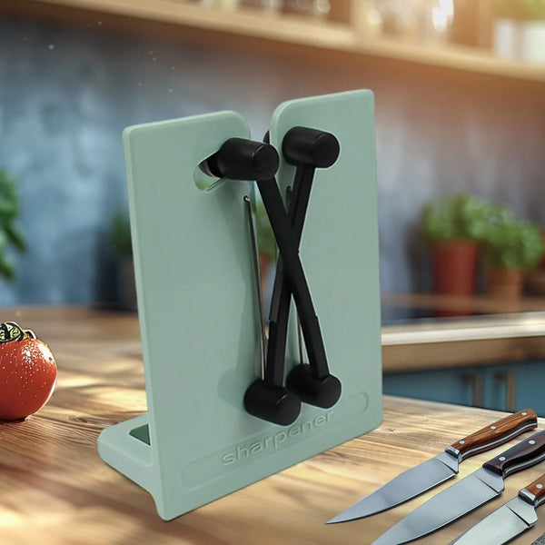 Creative kitchen knife sharpener (1 Pc) - justgrabit.in | Just Grab It