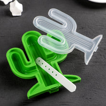 Cactus Shape sicle Molds - Durable Silicone Ice Cream Mould, DIY Ice Kitchen Tool - justgrabit.in | Just Grab It