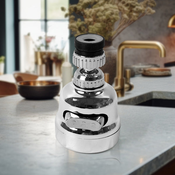 Plastic 360 Degree Rotating Water - Saving Faucet Sprayer Head (3.5 Inch) - justgrabit.in | Just Grab It
