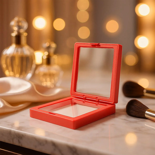 Transparent Jewellery Display Box (9x9 cm / 1 Pc) - justgrabit.in | Just Grab It