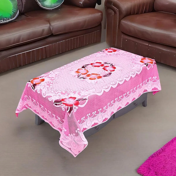 Floral Table Cover - (2 Pc / 58x38 Inch) - justgrabit.in | Just Grab It