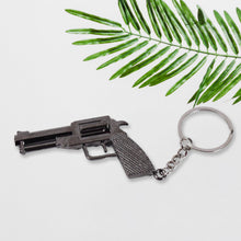 Gun Keychain Metal Weapon Key Rings Pendant for Men,(1 Pc / Mix Design) - justgrabit.in | Just Grab It