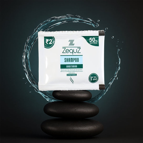 Zequz Nourishing Conditioning Shampoo Sachet (5 ml / 1 Pc) - justgrabit.in | Just Grab It