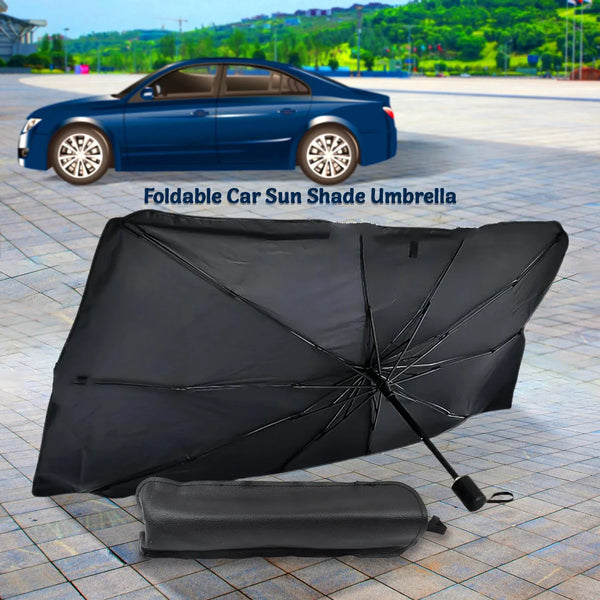 Windshield Umbrella Sun Shade Cover for Car (1 Pc) - Justgrabit Inc.