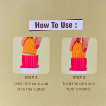 Multi Use Plastic Corn Stripper Cob Remover Bowl - Justgrabit Inc.