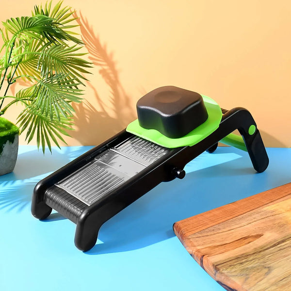 Supermom Supreme Adjustable Slicer with Stainless Steel Blades - Justgrabit Inc.