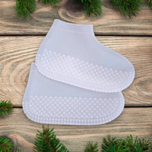 Non - Slip Silicone Rain Reusable Anti skid Waterproof Fordable Boot Shoe Cover (Large Size / 1 Pair / Mix Color) - Justgrabit Inc.
