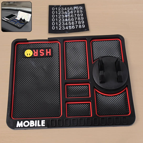 Car Dashboard Mat & Mobile Phone Holder Mount - Justgrabit Inc.