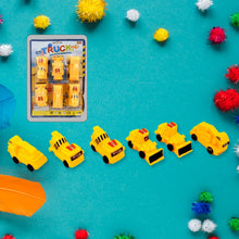 Vehicle Car Engineering Automobile Construction Car Toys Set for Children Kids Crane Excavator Road Roller Forklift Mixer Truck Transporter Truck Machine Construction Toys (6 Pcs Set) - Justgrabit Inc.