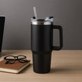 Premium 1200 ML Stainless Steel Vacuum Insulated Travel Mug Tumbler (1200ML / 1 Pc) - justgrabit.in | Just Grab It