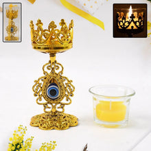 Flower Diwali Candle Holder with Plastic Stand , Diwali(1 Set) - Justgrabit Inc.