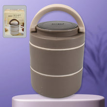 Ganesh Smart Stack 2 - Layer Stainless Steel Leak - Proof Lunch Box for Office, School, Picnic - Justgrabit Inc.