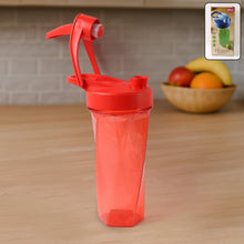 Supermom Manual Stirring Fitness Shaker Bottle with Hand Crank Approx 800 ML (1 Pc) - justgrabit.in | Just Grab It