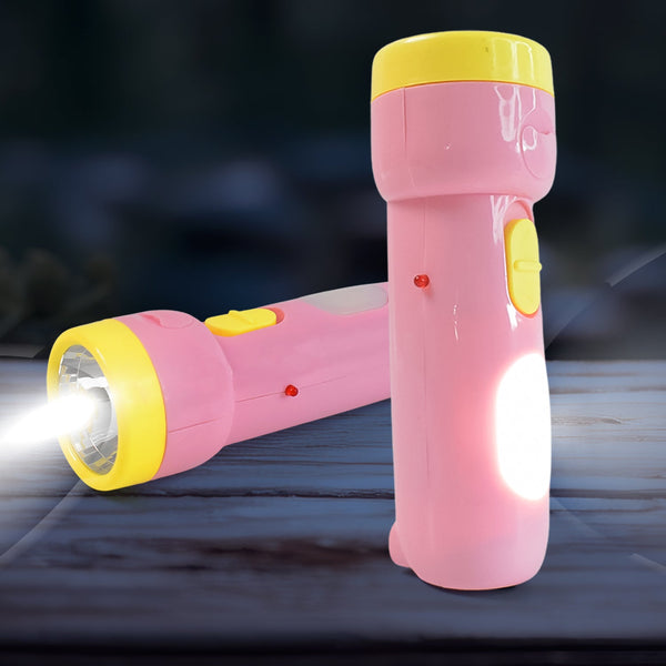 2 - in - 1 Rechargeable Small Handy LED Torchlight for Home, Outdoor, Tracking (1 Pc) - justgrabit.in | Just Grab It