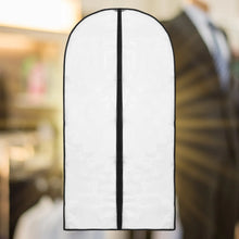 Foldable Non Woven Men's Coat Blazer Suit Cover (80×60 CM / 1 Pc / Black Side Chain Suit Cover) - justgrabit.in | Just Grab It