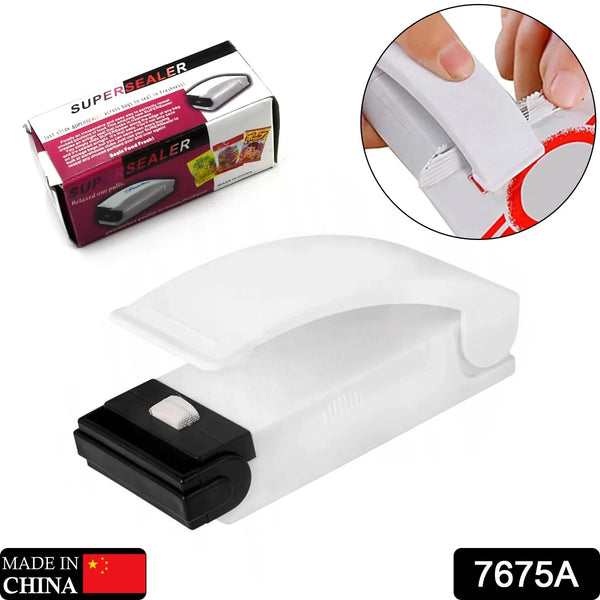 Multifunctional Household Mini Portable Super Sealer Handy Plastic Bag Sealer Sealing Machine - justgrabit.in | Just Grab It