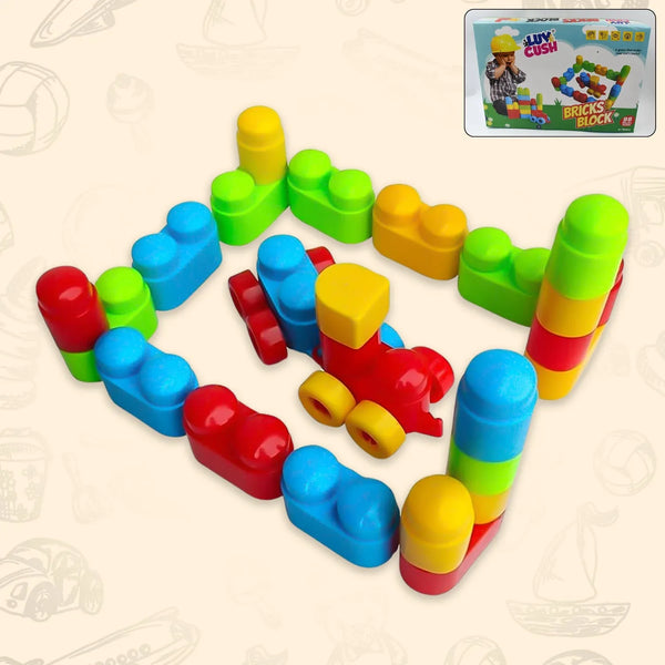 Bricks Blocks Building toy (88 Pcs Building Blocks) - justgrabit.in | Just Grab It