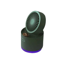 Mini Desktop Cooling Fan with Humidifier Spray - justgrabit.in | Just Grab It