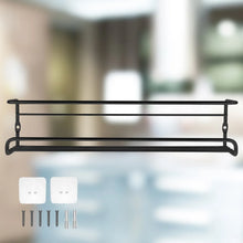 Spice Bottle Storage Rack Hanging Spice Rack Hanging Spice Rack Seasoning Holder Metal Storage Hanging Rack (1 Pc) - Justgrabit Inc.