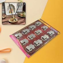 Stainless Steel Agarbatti Stand (12 Pack): Self - Adhesive, Wall Mounted - Justgrabit Inc.