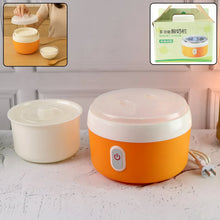 Orange ELECTRONIC YOGURT MAKER, AUTOMATIC YOGURT MAKER MACHINE 1L YOGHURT PLASTIC CONTAINER FOR HOME USE - justgrabit.in | Just Grab It