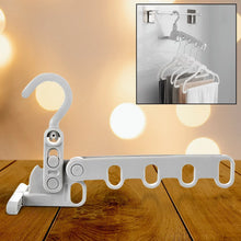 5 - Hole Foldable Clothes Hanger – Robust, Space - Saving Travel Rack - Justgrabit Inc.