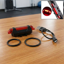 USB Rechargeable Bicycle LED Tail Light Set (1 Set) - justgrabit.in | Just Grab It
