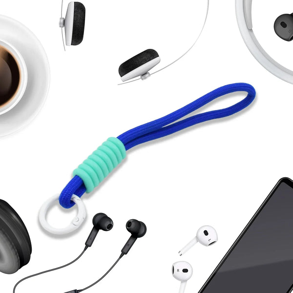 Multipurpose Adjustable Hand Wrist Strap Lanyard Cellphone, Phone Strap (1 Pc / 6 Inch / Multicolor) - justgrabit.in | Just Grab It